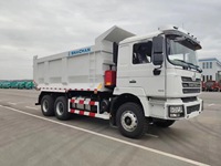 Camion benne Shacman F3000 6X4 pour le marché algérien avec pneus 12R22 et capacité de 16 m³