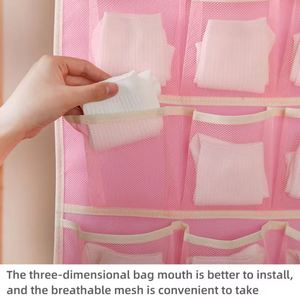 Foldable Wardrobe Organizer Closet Hanging Shelf for Bedroom Storage for <b>Clothes</b> Divider Hanging Storage <b>Boxes</b> Bra Sock - Product Image 2