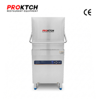 Lave-vaisselle commercial en acier inoxydable, machine à laver la vaisselle approuvée CSA avec cycle de nettoyage rapide pour restaurant, bar, cuisine