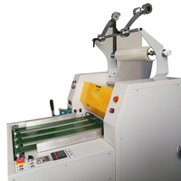 Offre Spéciale Chengyue CY390C Plastifieuse semi-automatique à froid et à chaud avec chauffage à l'huile A3/A4 et découpe pour les entreprises de publicité