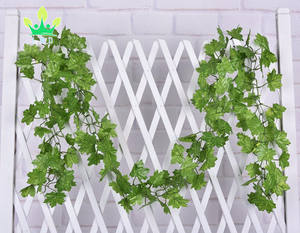 ต้นเมเปิลประดิษฐ์,กิ่งไม้ร่วงตกแต่งลำต้นต้นไม้เขียวขจีสำหรับเทศกาลบ้านครัวในร่มกลางแจ้ง - Product Image 4