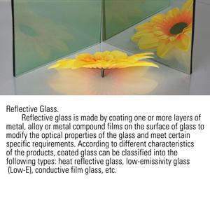 Koyu mavi siyah bronz 4mm 5mm 5.3mm 6mm yansıtıcı cam levhalar için metrekare başına çeşitli renkler fiyat Windows - Product Image 4