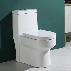 Factory direct sanitary ware ceramic wc siphon flushing toliet bowl closestool one piece toilets