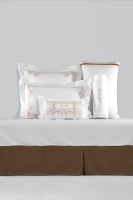 Fabricant de draps de lit en coton 100% blancs de qualité supérieure, taille king size, vente en gros de linge d'hôtel