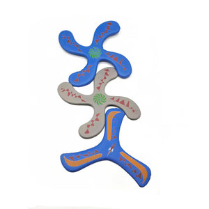 Nhà máy tùy chỉnh mềm EVA bọt bay đĩa trẻ em Đồ chơi an toàn trở về Boomerang Fly saucer nhựa Boomerang đĩa - Product Image 6