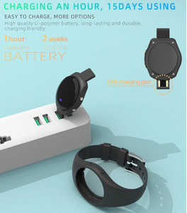 אין APP מד צעדים שעון ספורט צמיד IP68 שחייה מים עמיד כושר גשש שעון תלמיד - Product Image 6