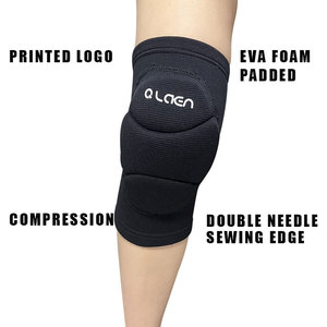 Logo Gym Yoga Motif Bantalan Lutut, Bantalan Pendukung Kompresi Lutut Busa Voli - Product Image 2