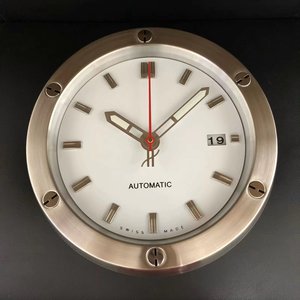 นาฬิกาแขวนผนังดิจิตอลควอตซ์หน้าปัดเดี่ยว ดีไซน์หรูหราทันสมัย เหมาะสำหรับตกแต่งบ้าน พร้อมเข็มโลหะคุณภาพสูงสำหรับห้องนั่งเล่น - Product Image 3