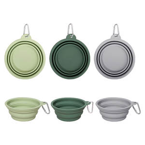 Ciotola di cibo per animali domestici pieghevole per esterni con logo personalizzato Anti-fuoriuscita in <span class=keywords><strong>Silicone</strong></span> per cani e gatti - Product Image 2