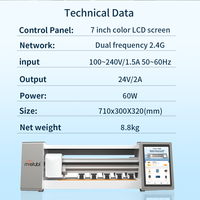 Mietubl - Máquina Cortadora de Película TPU para Tabletas de 22 Pulgadas, Cortadora de Material para Teléfonos Móviles, Protector de Pantalla de Hidrogel, Plotter