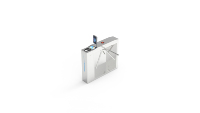 Torniquete Trípode Totalmente Automático, Impermeable, de Acero Inoxidable 304, Puerta de Seguridad de 3 Brazos, Control de Acceso Rápido para Entrada y Salida