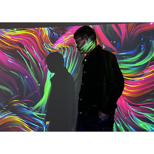 Dòng nổi đầy màu sắc <span class=keywords><strong>3D</strong></span> cảnh ba chiều ma thuật cảm giác thoải mái tạo ra phần mềm với máy chiếu gia đình hiển thị trên tường - Product Image 3