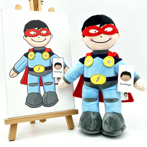 Muñeco de Peluche de Alta Calidad, Mini Bebé Niño, Supermán, Animal, Superhéroe Americano, Fabricante de Peluches Personalizados - Product Image 1