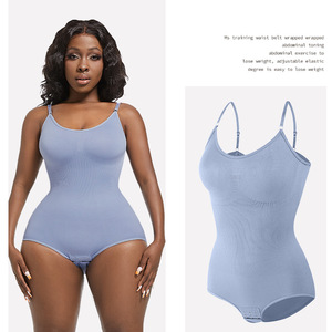 Venta caliente <span class=keywords><strong>Colombia</strong></span> Body Shaper sin costuras Cintura alta Control firme Vientre y cuerpo completo Body adelgazante al por mayor - Product Image 6