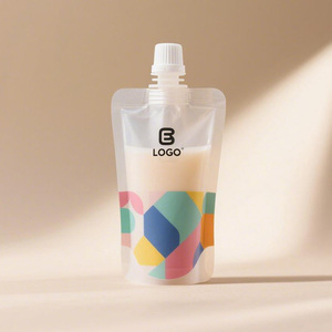 Pochette souple personnalisée avec bec verseur <span class=keywords><strong>pour</strong></span> sauces, aliments liquides <span class=keywords><strong>pour</strong></span> bébés, yaourts, boissons, jus, gelées, pâtes de tomates - Product Image 5