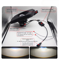 Phare antibrouillard LED spécial pour Everest Ranger, double éclairage avec technologie laser, faisceau haut/bas, 12V 30W/40W