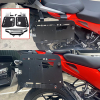 Accessoires multifonctionnels pour moto, support de boîte de voyage universel, démontage rapide, 18L 28L 35L, support de boîte de voyage en aluminium