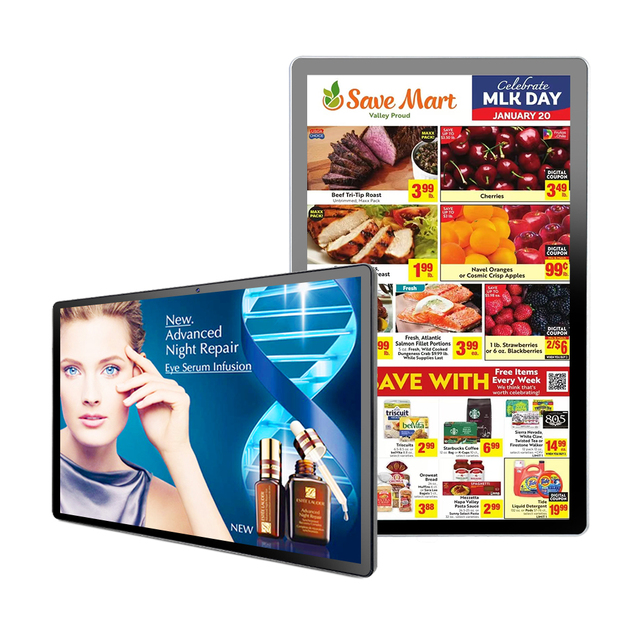 21.5 Inch Android Touch Screen Monitor 21.5" White Self Service Kiosk LCD Display Optional POE Countertop Stand Camera