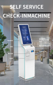 Machine de kiosque en libre-<span class=keywords><strong>service</strong></span> d'impression de billets Terminal de paiement Atm avec distributeur de kiosque en espèces accepteur de billets - Product Image 3