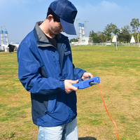 Vente du détecteur d'eau portable PQWT S500 pour la détection d'eau en profondeur, détecteurs d'eau douce pour le forage de puits jusqu'à 500 m