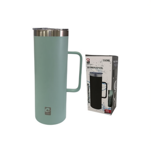 Gobelet isotherme en acier inoxydable Cupofe 550 ml avec poignée, tasse de voiture portable, mug de voyage isolé - Product Image 1