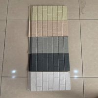 Panneau mural en métal de 16 mm, isolé en PU, pour la décoration et la finition des façades de villas