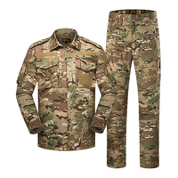 Vente flash - Uniforme respirant en tissu rip-stop camouflage, uniforme tactique d'extérieur pour l'entraînement tactique