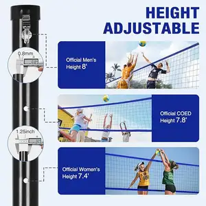 VB04A Low Price Net Volleyball Adjustable Volleyball Net Volleyball Net Factory From China