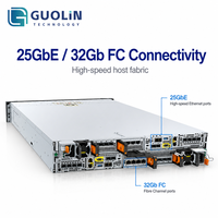 Dell EMC PowerStore 500T, stockage unifié, 25 emplacements pour disques NVMe de 2,5 pouces, 192 Go de mémoire pour la virtualisation de centre de données, base de données