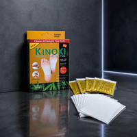 JUJUYN Patchs Relaxants pour les Pieds à la Poudre de Vinaigre et Vitamine C, Détoxifiants, Favorisant le Sommeil, Certifiés CE, Feuilles Adhésives 6x8cm, Soins de Santé