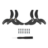 Pièces détachées pour drone STY JDI Avata 2, 3032S, 2 paires d'hélices en fibre de carbone PC, amélioration de la puissance, lames de remplacement