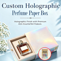 Boîte cadeau magnétique pour bijoux en gros avec sceau de sécurité holographique, emballage personnalisé anti-contrefaçon, logo OEM