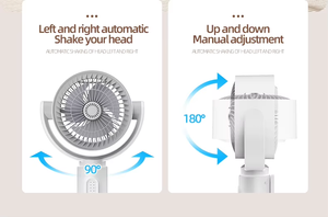 360 Degree Oscillating <b>Standing</b> Air Circulation <b>Fan</b>,Quiet Energy Saving Floor <b>Fan</b> for Bedroom Living Room Household Cooling Trip - Product Image 3