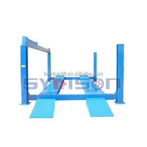 Nice quality vertical car lift four post hydraulic cylinder 10 ton car lift table