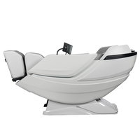 Fauteuil de massage électrique de luxe à double fonction 4D zéro gravité avec rail SL pour le corps entier, idéal pour le bureau, à prix abordable