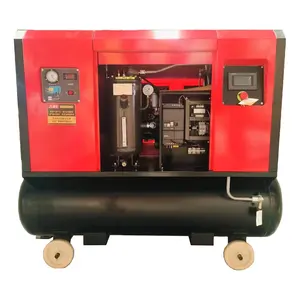 Karlos Factory Manufacturer Combined VSD Air Compressor 10HP 7.5KW Rotary Screw Air Compressor