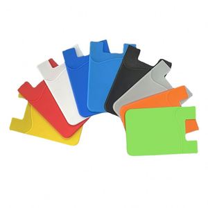 Wholesale Factory Price Mobile Credit Card <b>Holder</b> Id Card <b>Holders</b> Stick on Silicone Phone Card <b>Wallet</b> for Cell Phone - Product Image 1