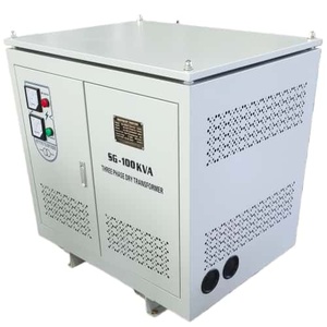 Transformateur d'isolement triphasé sec personnalisé SG 380 à 220V, transformateur triphasé 380 à 200V - Product Image 2