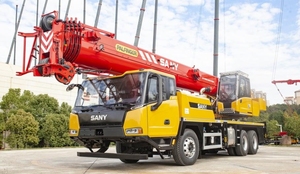 Marca <span class=keywords><strong>China</strong></span> 45 TON Mini Camión grúa SANY STC450C5 camión hidráulico con grúa directa de fábrica para camión a la venta en Stock - Product Image 4