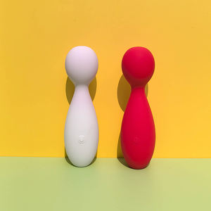 GINYA alat pijat klasik tongkat AV Mini baru untuk wanita silikon cair pemijat getar kuat mainan seks dewasa untuk wanita - Product Image 1