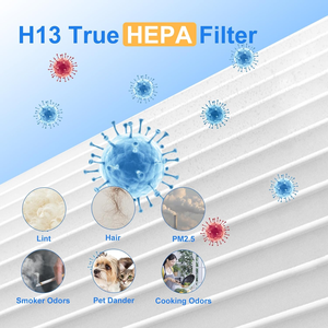 Filtro de repuesto 3139A compatible con <span class=keywords><strong>MYair</strong></span> Pro 3139A 3139B H13 reemplazo de filtro True Hepa para filtro caspa de mascotas - Product Image 6