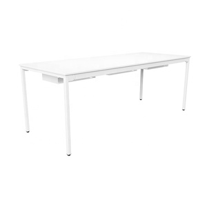 Escritorio Escolar <span class=keywords><strong>de</strong></span> Madera con un Solo Espacio <span class=keywords><strong>de</strong></span> Almacenamiento, Conjunto <span class=keywords><strong>de</strong></span> Muebles Escolares para <span class=keywords><strong>Primaria</strong></span> - Product Image 4