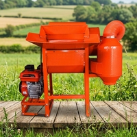Machine à décortiquer et à égrener le riz automatique - Haute productivité, utilisation facile, conception à engrenages, garantie 1 an