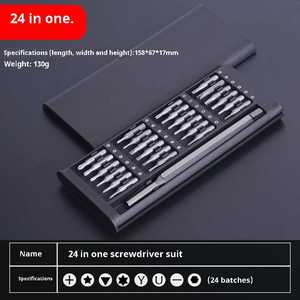 24-in-1 chính xác chữ thập Screwdriver Set cho điện thoại di động Kính sửa chữa tùy chỉnh OEM trường hợp khó khăn bao bì công cụ thiết lập - Product Image 5