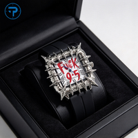 Montre à Quartz Analogique en Alliage Style Gothique Y2K Rétro avec Design Griffe de Luxe en Albâtre pour Hommes/Femmes Tendance Européenne et Américaine