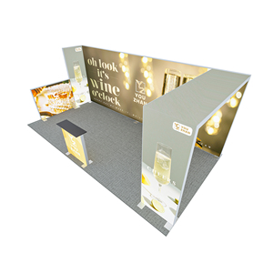 Dẫn ánh sáng Hộp Backdrop ánh sáng-Emitting Diode gian hàng triển lãm tường dễ dàng để xây dựng gian hàng tùy chỉnh Backdrop EXPO gian hàng phông nền - Product Image 4