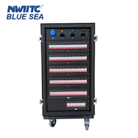 Boîte de distribution d'alimentation avec 8 prises Socapex 220V + 4 prises Socapex 110V + 12 prises Edison 110V