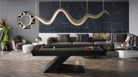 Nouvelle table de billard professionnelle de luxe moderne et personnalisée de haute qualité avec coussinets, 9ft, 8ft, 7ft, en ardoise, en cuir, en bois massif
