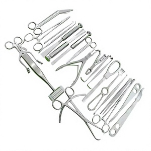 Kit complet d'instruments chirurgicaux manuels en acier inoxydable de qualité export, certifié CE ISO, par Grip Surgical - Product Image 1