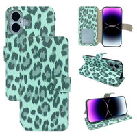 Étui de téléphone à clapet en PU texturé litchi de luxe avec compartiments intérieurs pour cartes, support pliable et protection à 360° pour iPhone 15 Pro Max